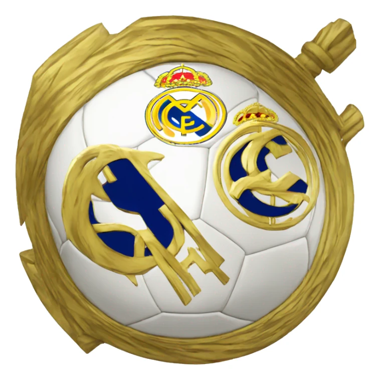 real madrid escudo futbol sticker