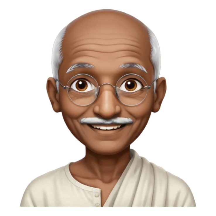 mahatma gandhi sticker
