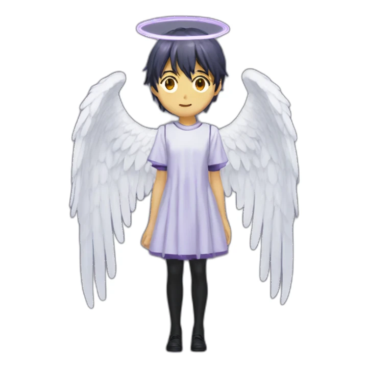 Evangelion angel sticker