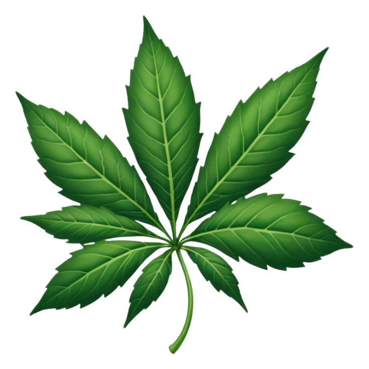 pot leaf sticker