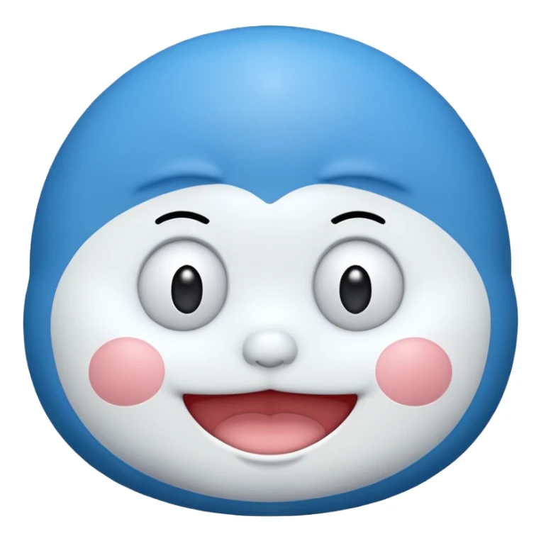 Make some emoji which looks like a pretty doraemon sticker