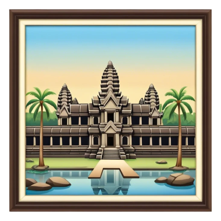 angkor wat sticker