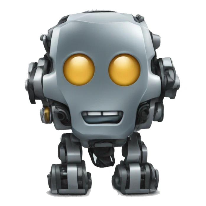 Create emoji of robot sticker
