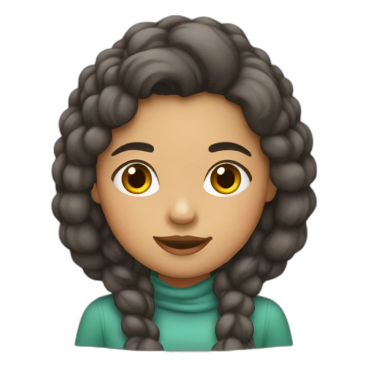 muchacha bonita sticker