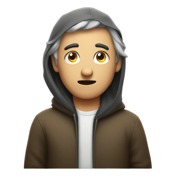 Person shrugging  sticker