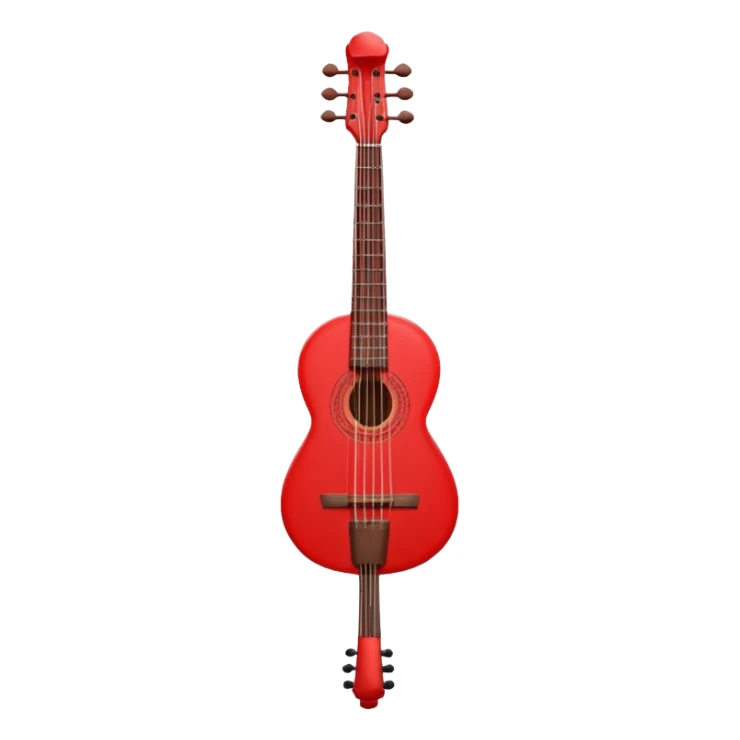 Create a long thin straight red string  sticker