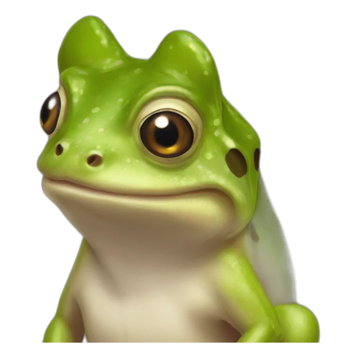 kangaroo frog hybrid sticker