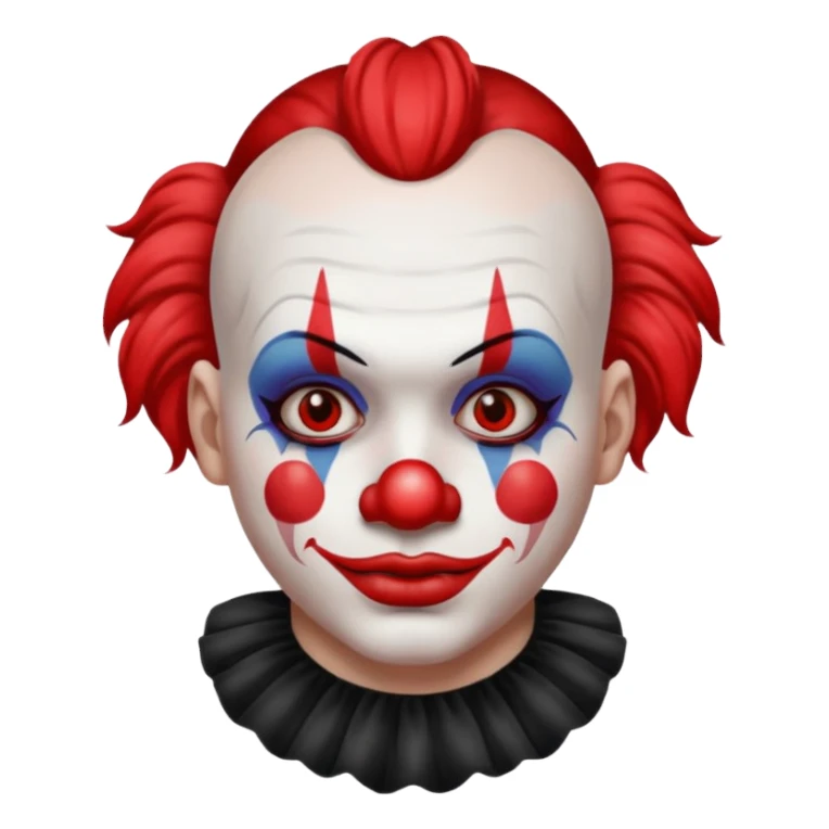 tattoes clown sticker