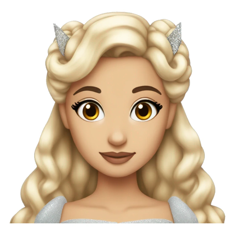 ariana grande but as glinda sticker