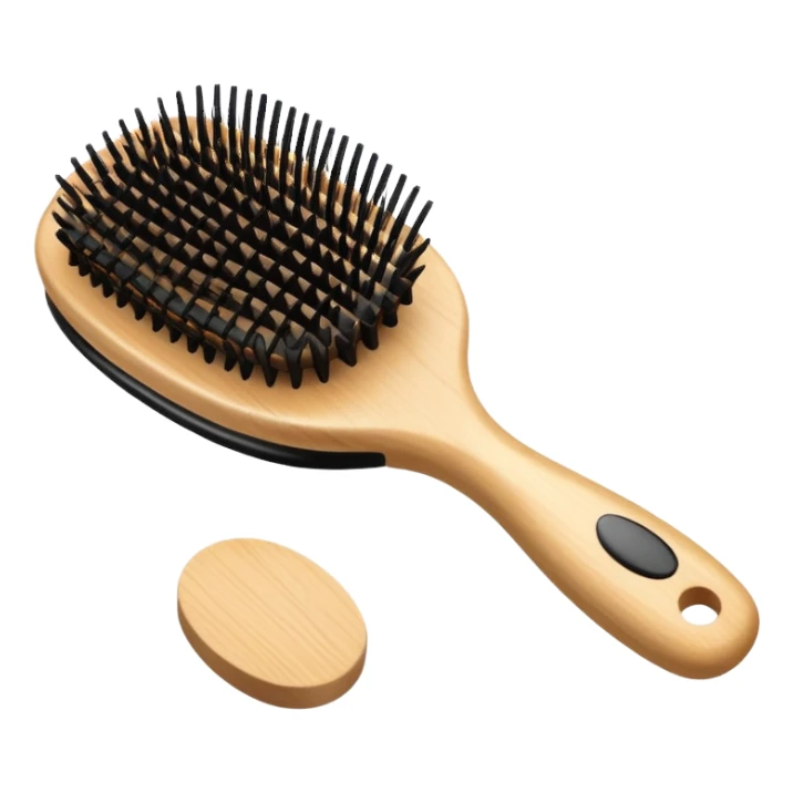hairbrush sticker