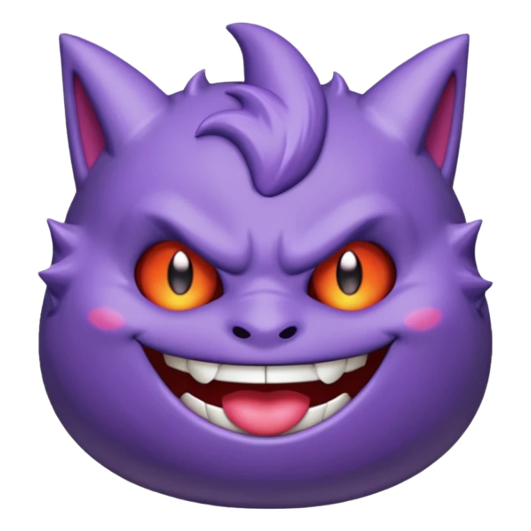 gengar chibi emotes sticker