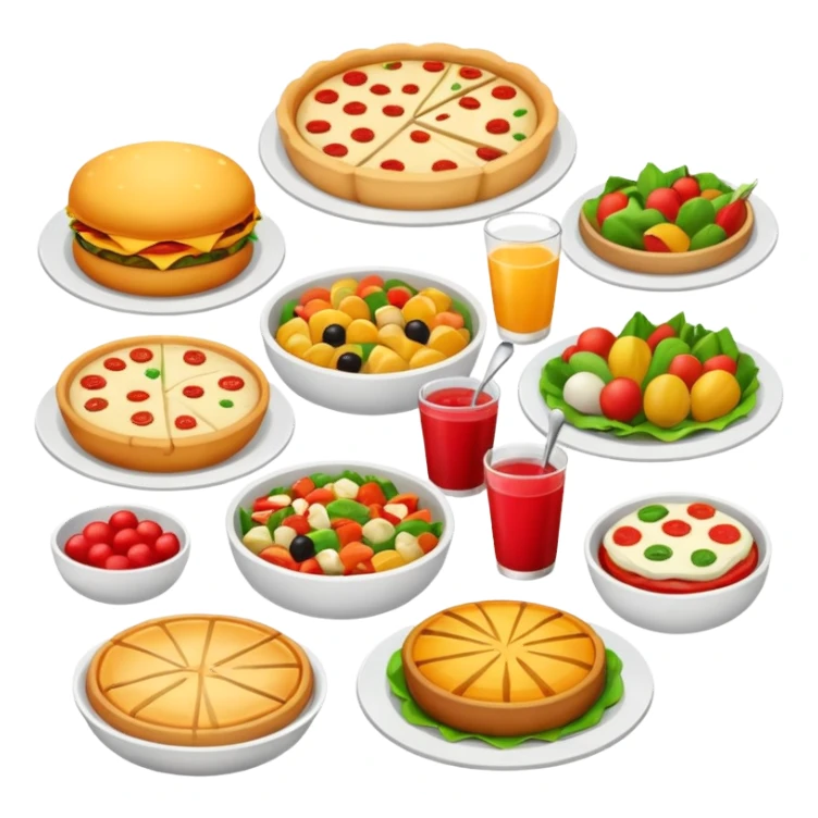 food delivery  emoji sticker