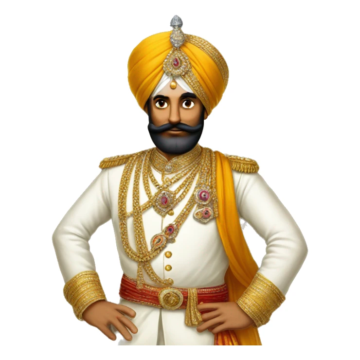 Maharaja Ranjot singh sticker