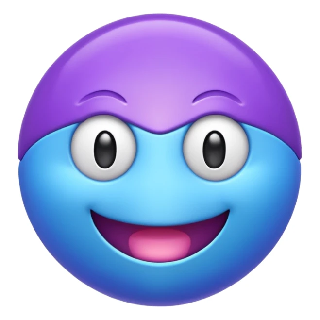 Discord purple/blue emoji sticker