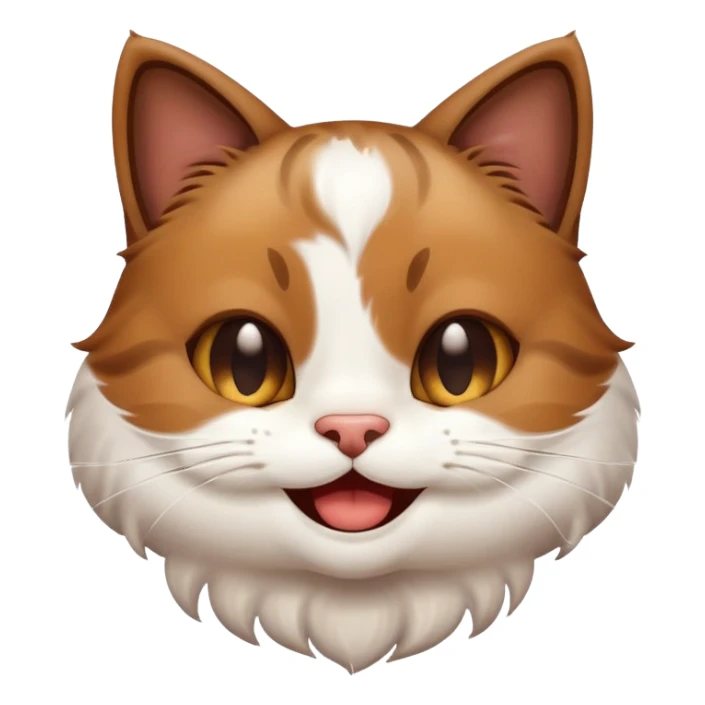 happy poop cat sticker