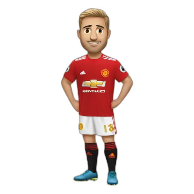 man united sticker