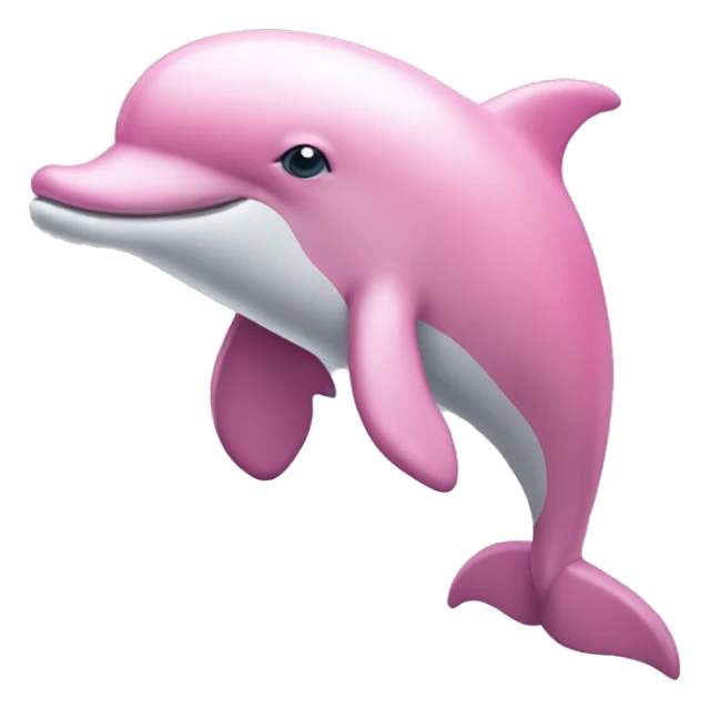 pink dolphin  sticker