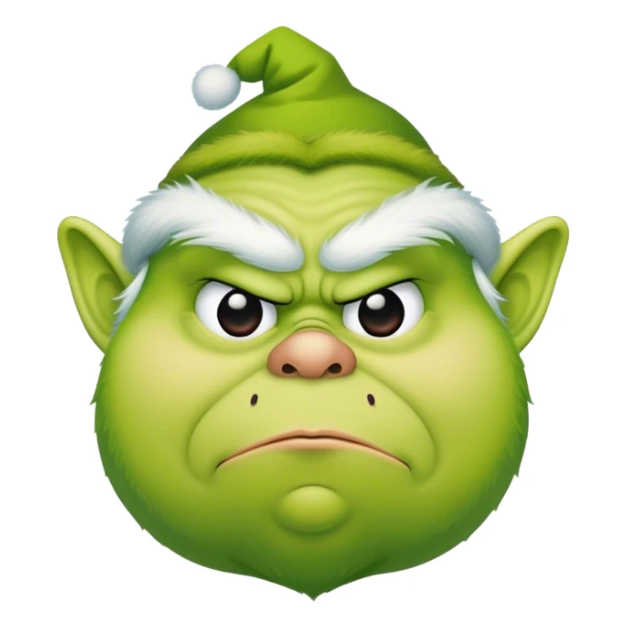 emo fat phoque grinch yeti nox arcana  sticker