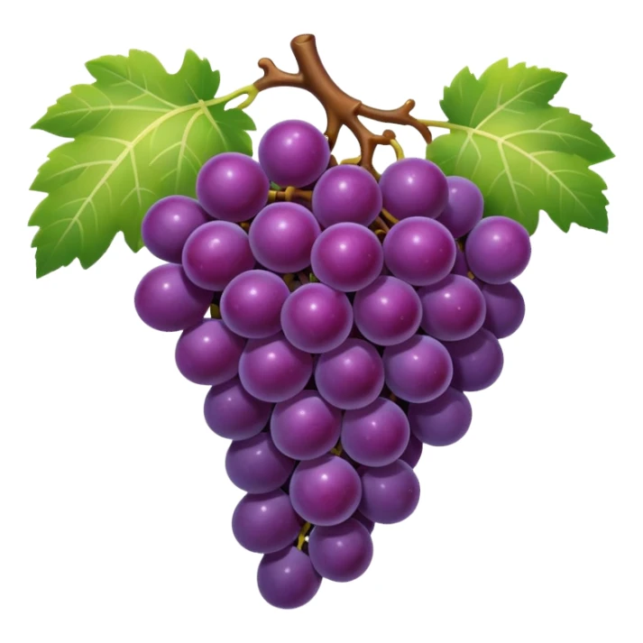 purple grapes sticker
