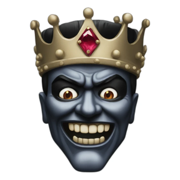 Finished King Diamond sticker