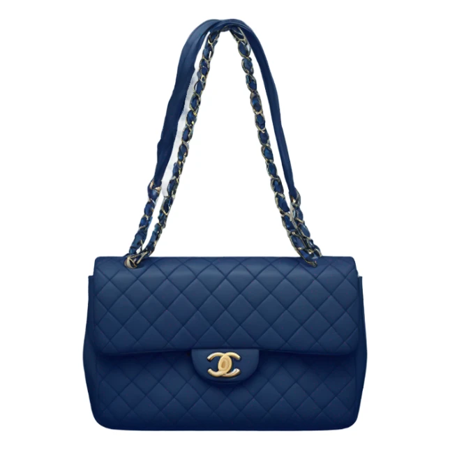 navi blue chanel sticker
