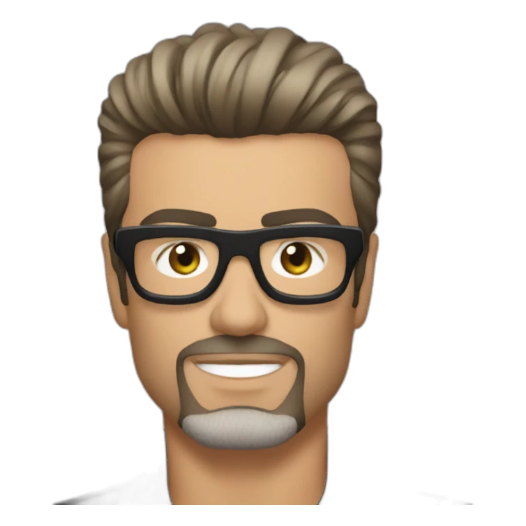 George Michael faith era sticker