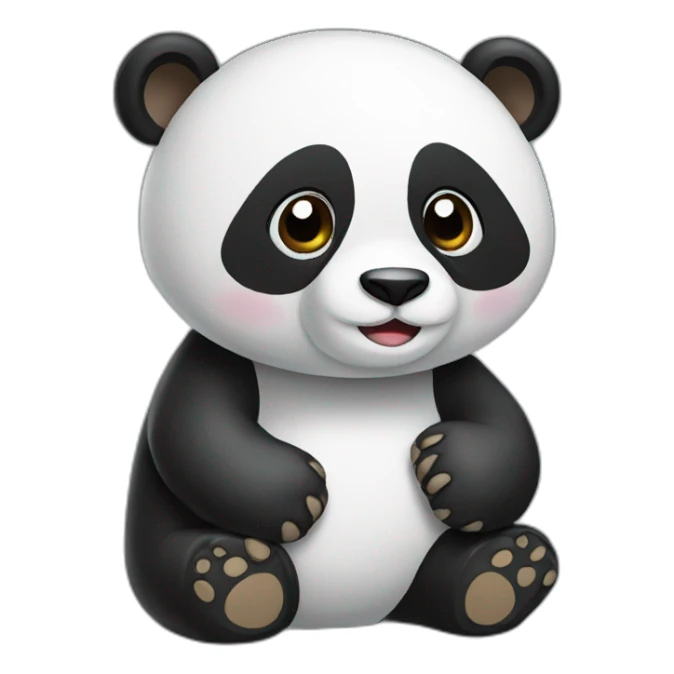 panda computer sticker