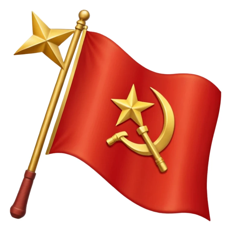 Soviet union flag sticker