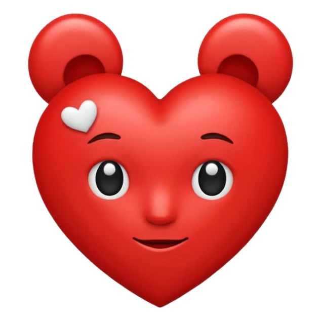 Word Renia with a heart sticker