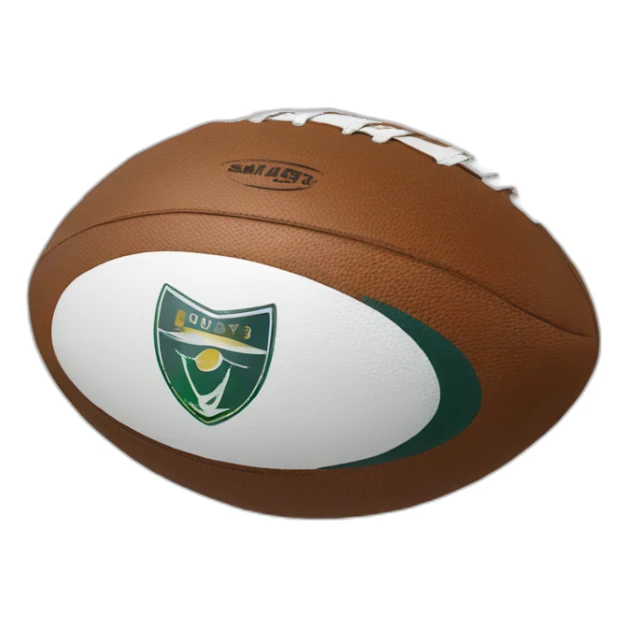 Ballon de rugby  sticker