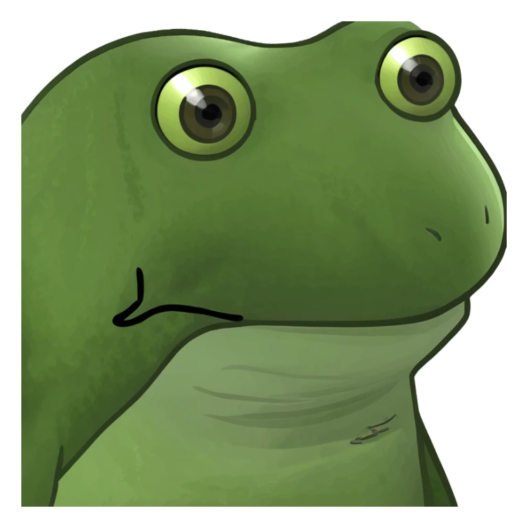 Finger mouth sticker