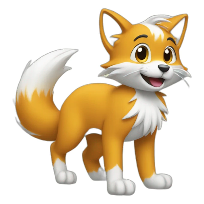Tails sticker