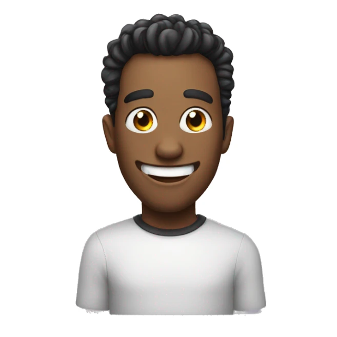 Freaky smile sticker