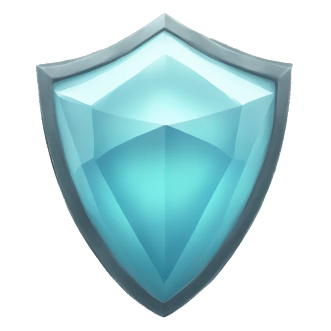 diamond shield sticker