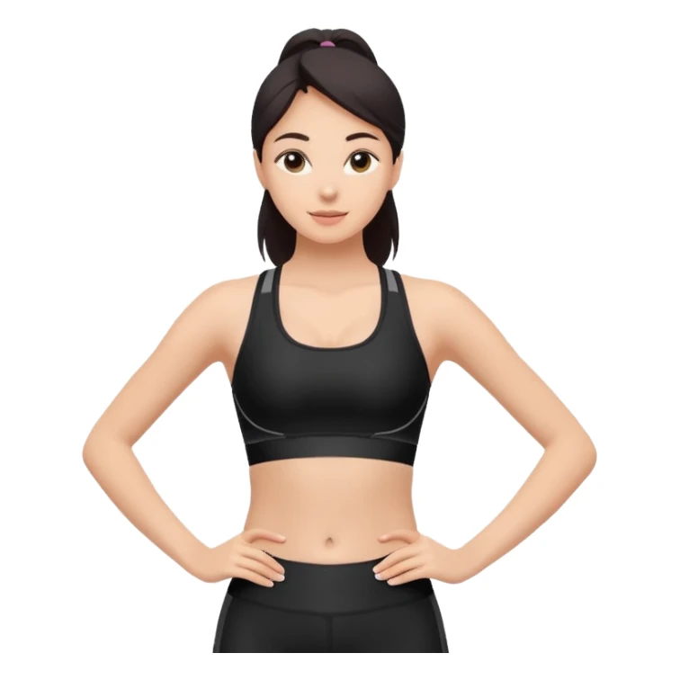 LADIES SPORTS BRA sticker