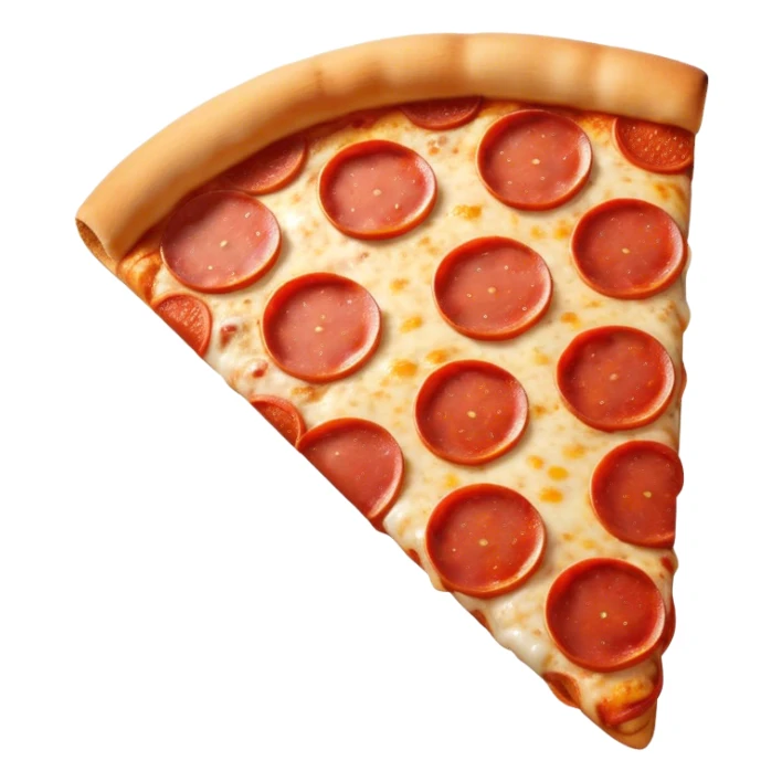 Pizza smiley sticker