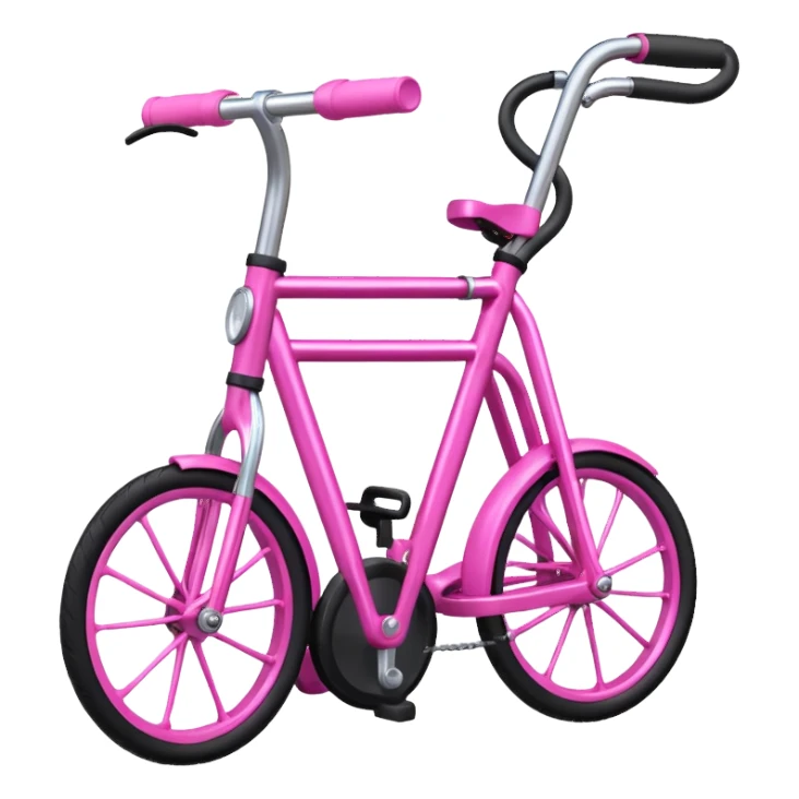 pink bike pump sticker