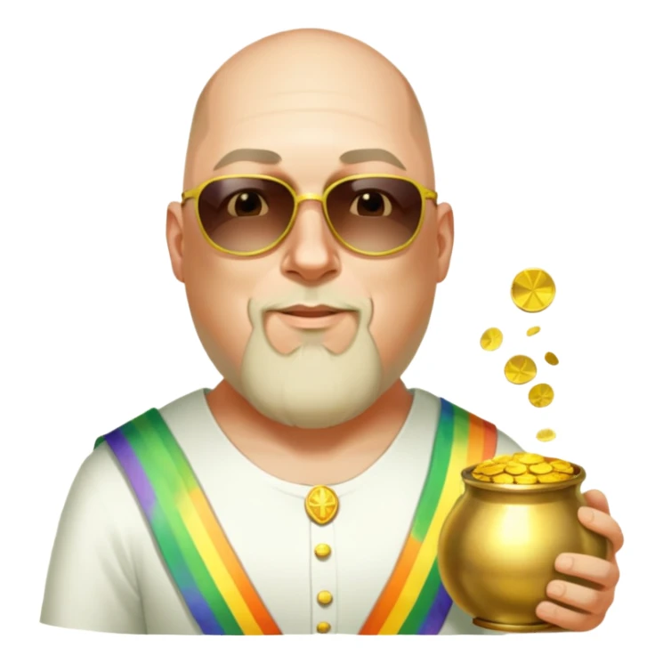 Rainbow Road sticker