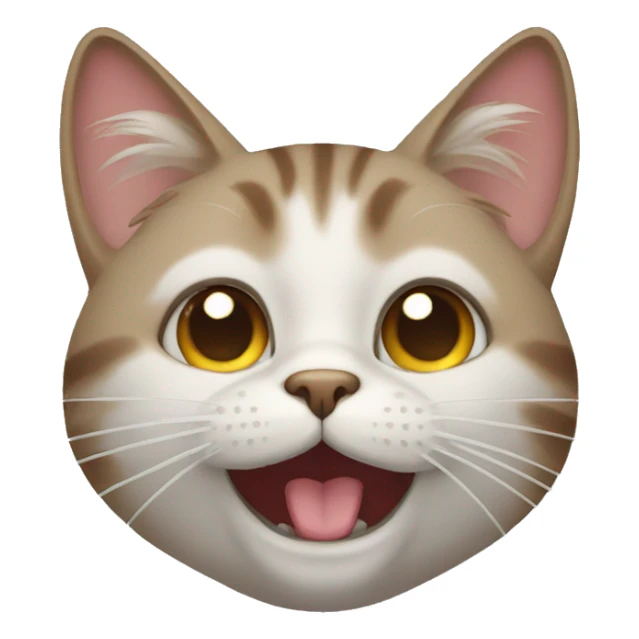 cat wink sticker
