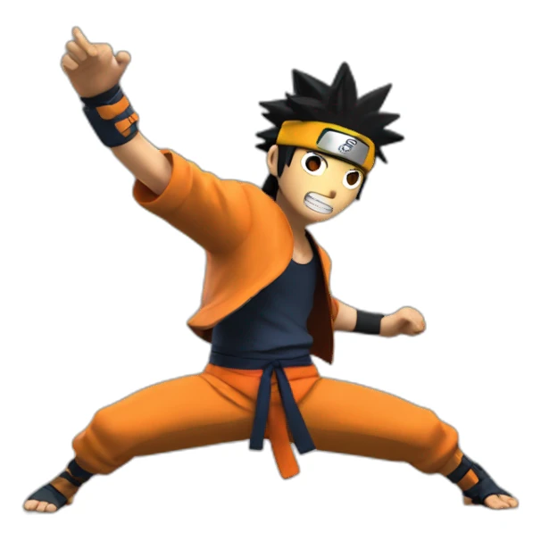 Naruto qui danse fornite sticker