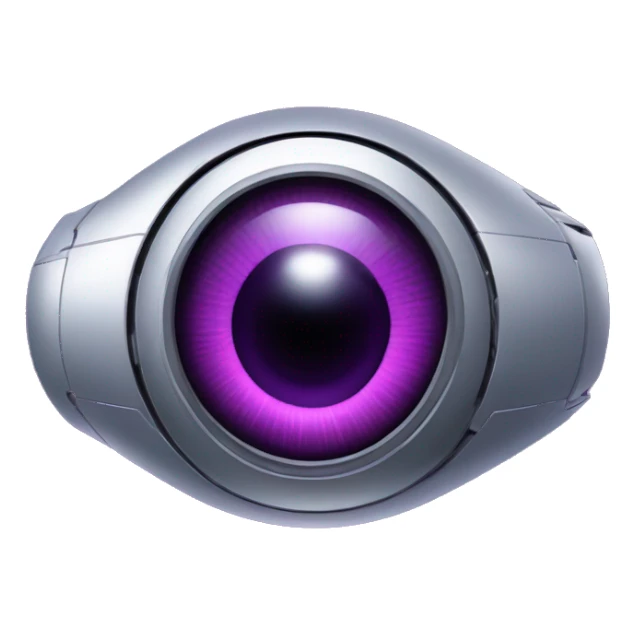 robot eye PURPLE TECH HAL 9000 sticker