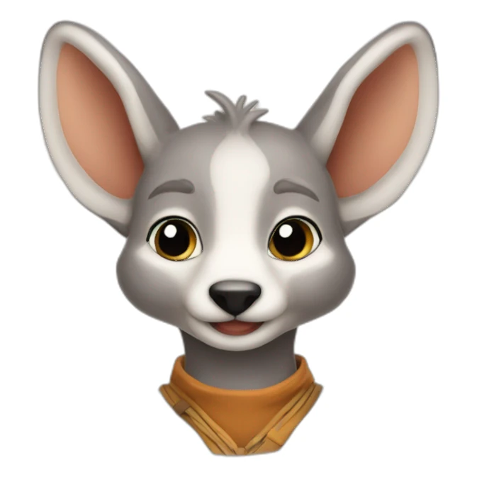 logo kangourou kids sticker