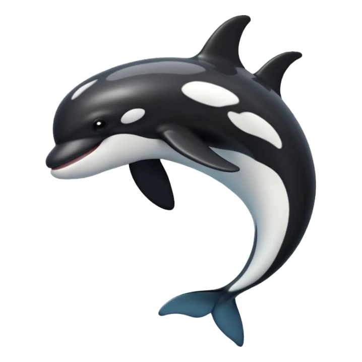 killer whale sticker