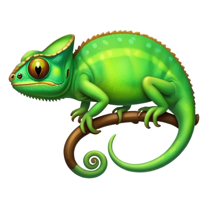 Chameleon sticker