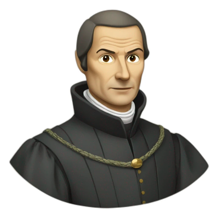 niccolo machiavelli sticker