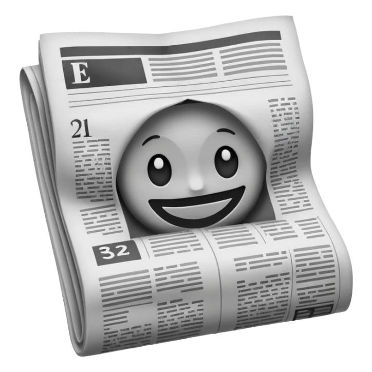 news newspaper sticker