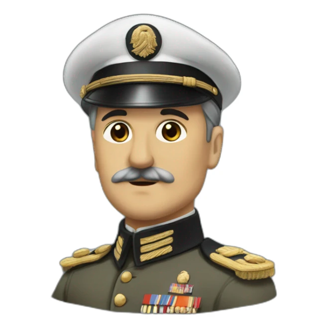 Germain WW2 dictator sticker