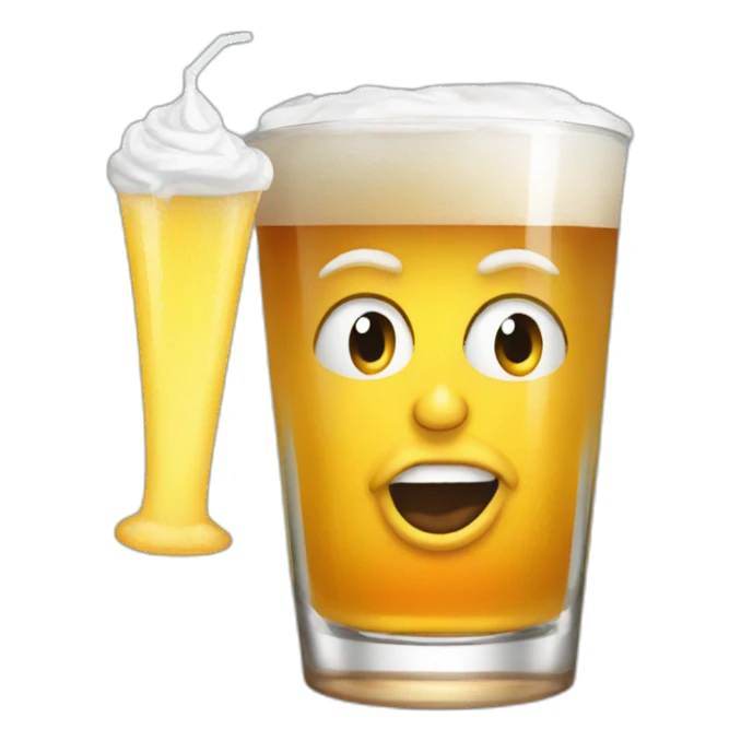 Donald trump drink the sticker