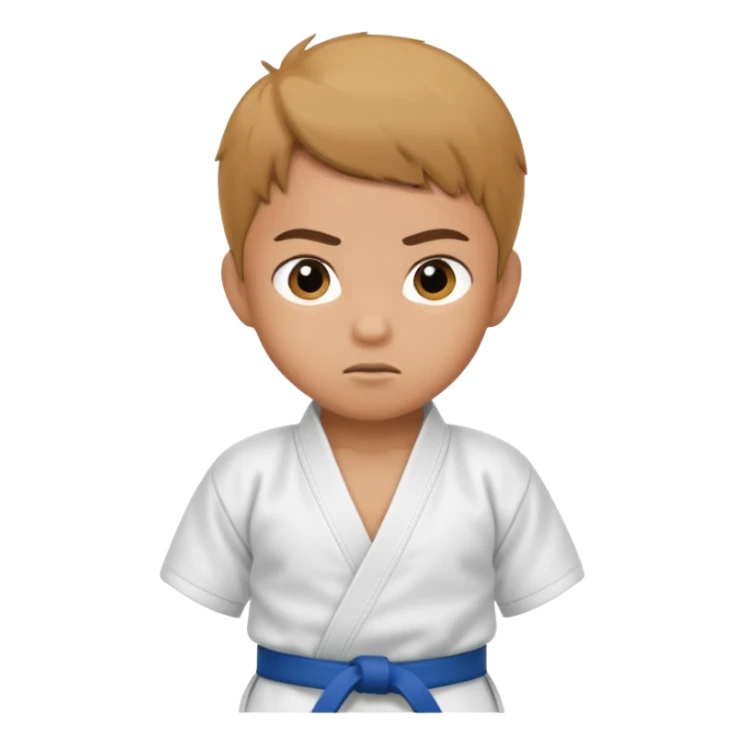 judo kid sticker