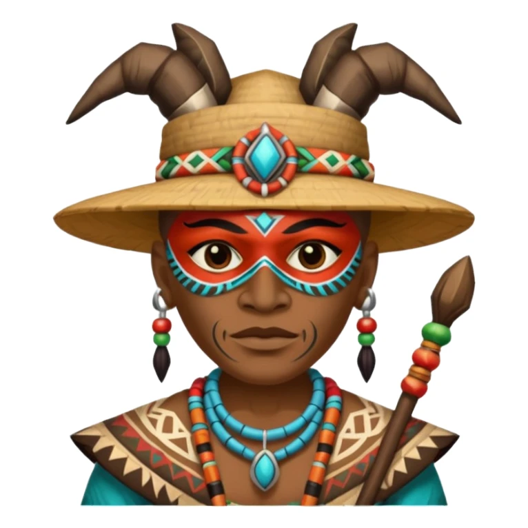 witch doctor sticker